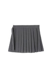 Shake Wrap Pleated Short Skirt