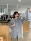 Yulti Summer Check Hood Shirt