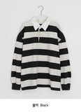 Kiyan Collar Stripe Over Long Sleeve Tee