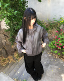 Timel See-through Windbreaker Zip-Up