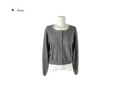 Pale One Piece Cardigan Layered Set