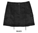 house corduroy cargo skirt