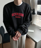 Mali Dark Red Lettering Sweatshirt