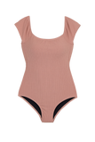 Raven ribbed swimsuit