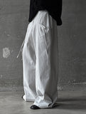 Warp cut pants