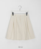 Shakun Pintuck Banding Mini Skirt