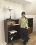 [MADE] Hayoko Vintage Punching Short Sleeve Blouse