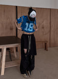 (UNISEX) Damage Balloon Wide Pants