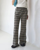 Walt Hippie Stripe Layered Bootcut Pants