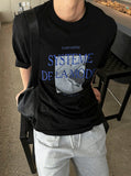 System over short sleeve tee