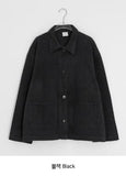 [unisex] Hyuke Pigment Over Cotton Jacket