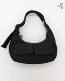 Bruce Two Pocket Cotton Mini Tot Shoulder Bag