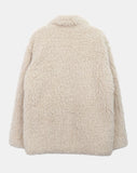 Abin Fur Fluffy Midi Coat