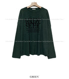 Hyde Letter Ribbed Knit Tee