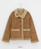 Hiet Wool Suede Mustang Jacket
