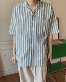 Parry stripe short sleeves shirt
