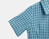 New Mal Check Short Sleeve Roll-up Shirt