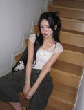 Becca Cargo Bermuda Cotton Pants