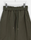 Benkyu Snap Parachute Banding Wide Pants