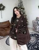 Lucien Angora Heart Knit