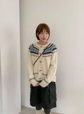 Kyokin Duffle Nordic Wool Knit Cardigan