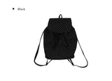 Guwon Dot Polka Dot Mini Canvas Backpack