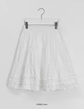 Jedind Frill Banding Midi Skirt
