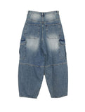 Shiroen Balloon Cargo Denim Pants