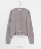 Teden Frill Round Cardigan