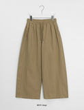 Kalgo Pintuck Banding Balloon Wide Pants