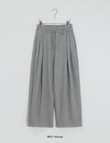 [Unisex] Ollindo Keyring Pintuck Training Banding Wide Pants