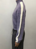 LINE HALF ZIP-UP KNIT