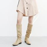 Beso suede long boots