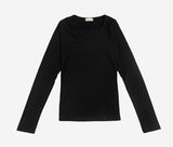 Deep u Neck Sleeve