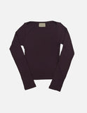 Soft boatneck sleeve