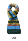 Diven Stripe Wool Muffler