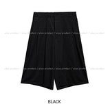 Lux stripe bermuda slacks
