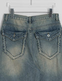 [unisex] Ohin Vintage Washing Denim Bermuda Pants
