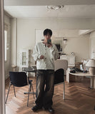 Sisley Cable Hair Knit Cardigan