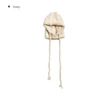 Newa Cable Balaclava Hood Knit Hat