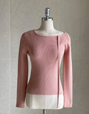 Lilybone Half Off Ribbed Knit