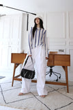 zipper chain shoulder bag