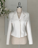 Ariel Tailored Collar Short Jacket