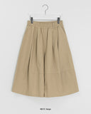 Rickett Keyring Pintuck Cotton Bermuda Pants