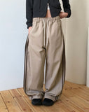 Choking Track Banding Strap Wide-Fit Training Long Pants