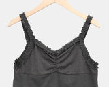 Buyen Dot Frill Sleeveless