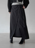 Delit Slit Long Skirt