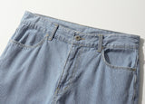 Nine Stripe Wide Denim Pants