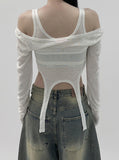 Gelt See-Through Layered T-Shirt