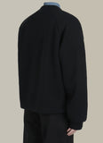 Hidden wool cardigan